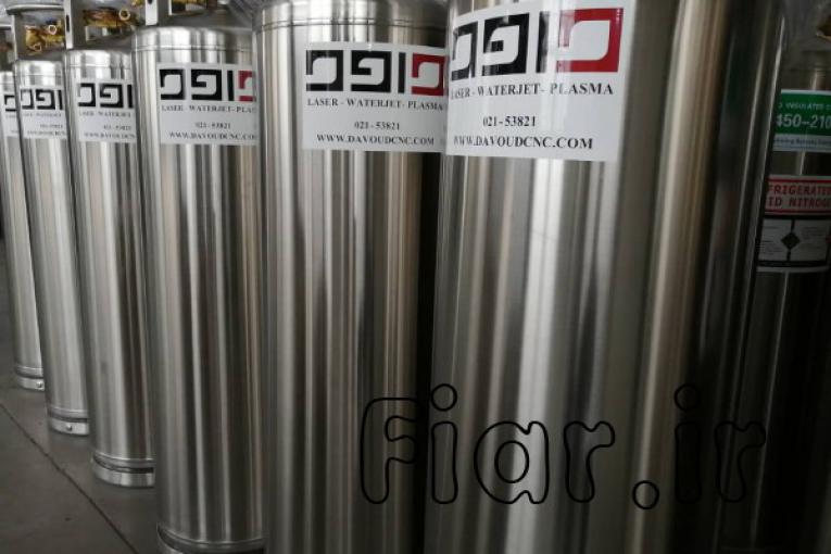 گروه داود تامین کننده دستگاه های صنعتی و قطعات صنعتی و فروش ویژه مخازن اکسیژن 210 لیتری