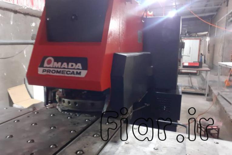 دستگاه cnc پانچ امادا به همراه دستگاه خم معرفت