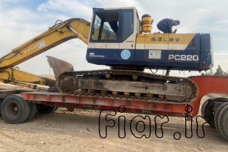بیل مکانیکی کوماتسو 220