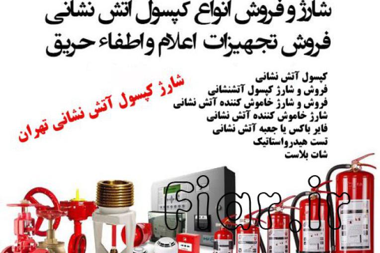 شرکت ماهان گستر همگام،شارژ کپسول آتشنشانی، شارژ کپسول پودر و گاز آتش نشانی،فروش کپسول های آتش نشانی و…