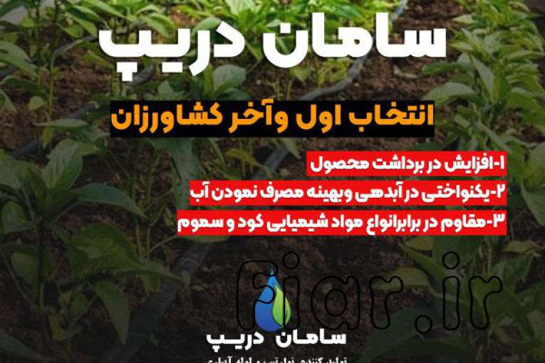 نوار تیپ آبیاری سایز 10 و 20 سامان دریپ