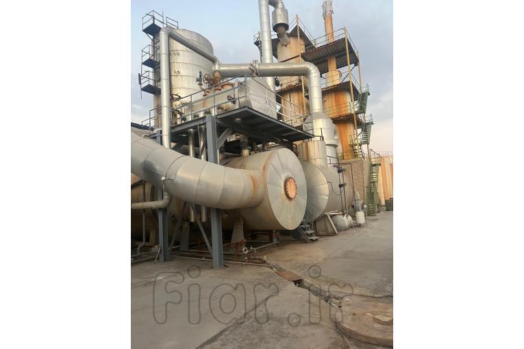 فروش کارخانه اسید سولفوریک دست دوم 180 تنی